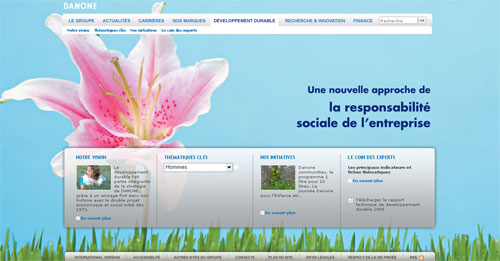 Danone.com - Développement Durable