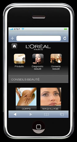 L’Oreal Paris Beauté - Iphone