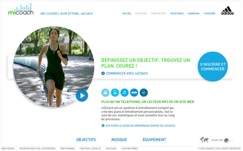 MiCoach - Coach sportif Virtuel