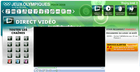 France Télévisions - JO  2008