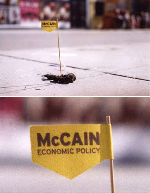 Election 2008: Poop Signs